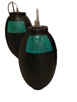 Bouchon de tuyau gonflable en caoutchouc / ballon de tuyau en caoutchouc / airbag de bouchage en caoutchouc gonflable 0,2 Mpa