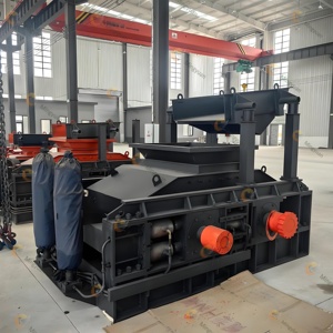 Concasseur industriel à double rouleau robuste avec PLC et moteur AC, haute efficacité, faible bruit, capacité de 25-75 t/h pour l'exploitation minière - Product Image 4
