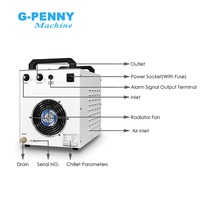 Refroidisseur de CW-3000 S & A personnalisé Refroidisseur 110v 220v équipement de refroidissement par eau Refroidisseur de machine industrielle