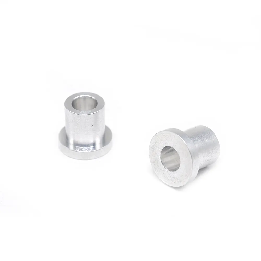 Custom anodizzato tipo di tubo di alluminio boccola parti di fresatura CNC boccole di buona qualità per la macchina porta di lavoro CNC tipo di perforazione