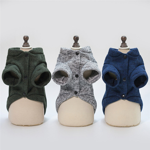 Sudadera de espina de pescado para cachorro, <span class=keywords><strong>ropa</strong></span> para perro de peluche, otoño e invierno, con hueso de pescado multicolor, para mascotas, venta al por mayor - Product Image 4