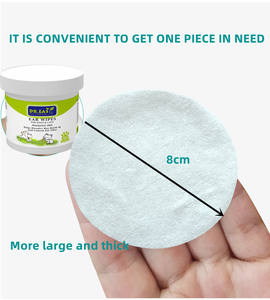 Toalhetes orgânicos para animais de estimação, toalhetes húmidos para limpeza de ouvido de cão, atacado - Product Image 4