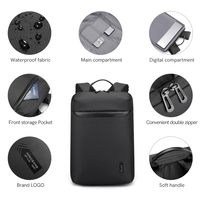 Untuk Tas Ransel Laptop Kantor Minimalis Unisex, Tas Selempang Harian Anti Air Bahan Poliester, Bisnis, Komuter, Harga Terjangkau, Hadiah