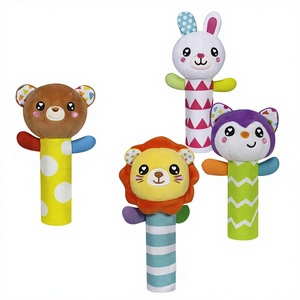 Juguete de Peluche Educativo para Bebés de 0 a 1 Año, Marioneta de Mano, Unisex, 31-50cm - Product Image 1