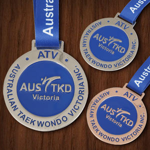 Hersteller Marathon Race Finisher Running Award Custom Metal Craft Medaillons Sport medaillen mit Band - Product Image 4