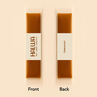 Sachet en papier de coton imprimé avec logo personnalisé, sachet en plastique pour sauce tomate, emballage pour poudre de matcha, emballage individuel