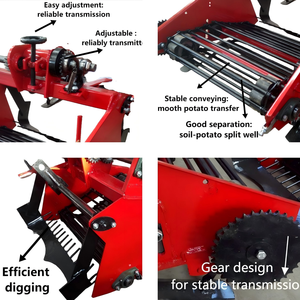 מיני בר-תכליתי מקצרה מצב חדש מוחזק טרקטור-סוג תפוחי אדמה ומתקן פירות עם דייסה שטוחה לבוטנים - Product Image 5