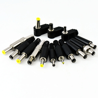 DC-Steckverbinder 90 Grad Winkelstecker für 5.5, 2.5, 2.35, 2.1, 2.0 mm Buchsen