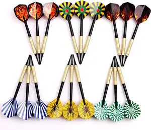 Soft Tip 18 Darts für elektronische Darts cheibe Plastic Point Dart mit Standard Dart flügen