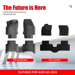 Alfombrillas de Coche TPE 3D, Alfombrillas Impermeables para Todo Clima, Alfombrillas Antideslizantes para <span class=keywords><strong>Audi</strong></span> <span class=keywords><strong>Q3</strong></span> 2024 - Product Image 2