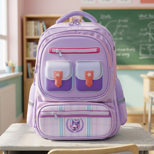 Unisex Waterproof Polyester <b>Laptop</b>-Friendly Schoolbag Zipper Soft Shoulder Strap Customizable Pattern Fashion Style <b>Backpack</b> for - Product Image 3