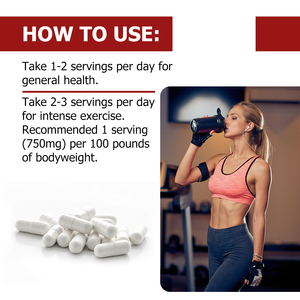 Factory Direct <b>Creatine</b> Capules with <b>Creatine</b> HCI for Improve Strength Endurance Increase Muscle Growth and Strength Capsules - Product Image 3