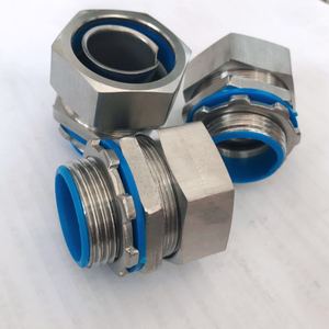 ข้อต่อท่อสแตนเลส Ml ขนาด 12-100 มม. สำหรับป้องกันสายไฟฟ้า แบบแข็ง พร้อมซีลสีน้ำเงิน - Product Image 2