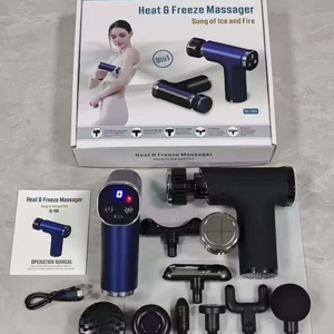 2025 New <b>Mini</b> Massage Gun Hot Cold Compress Heating Deep Tissue <b>Vibrating</b> Professional Portable Body Muscle Massage Gun - Product Image 6