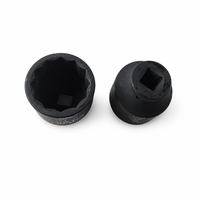 Jeu de douilles à cliquet 21 pièces 1/2 pouce 12 points 8-36 mm Cr-V et Cr-Mo avec coffret en plastique moulé vert pour réparation automobile