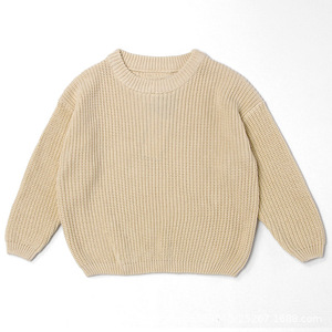 Pull en tricot surdimensionné personnalisé pour les tout-petits, <span class=keywords><strong>cadeau</strong></span> de fête prénatale brodé avec nom pour le Nouvel An et Noël - Product Image 5