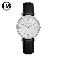 Montre à quartz pour femme Hannah Martin 1072, bracelet en acier, étanche, style professionnel, vente chaude