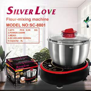 Batteur sur socle tactile Perfect Gluten Development Africa 220v 3300w 8L pour les boulangers sérieux, machine à pétrir la pâte - Product Image 5