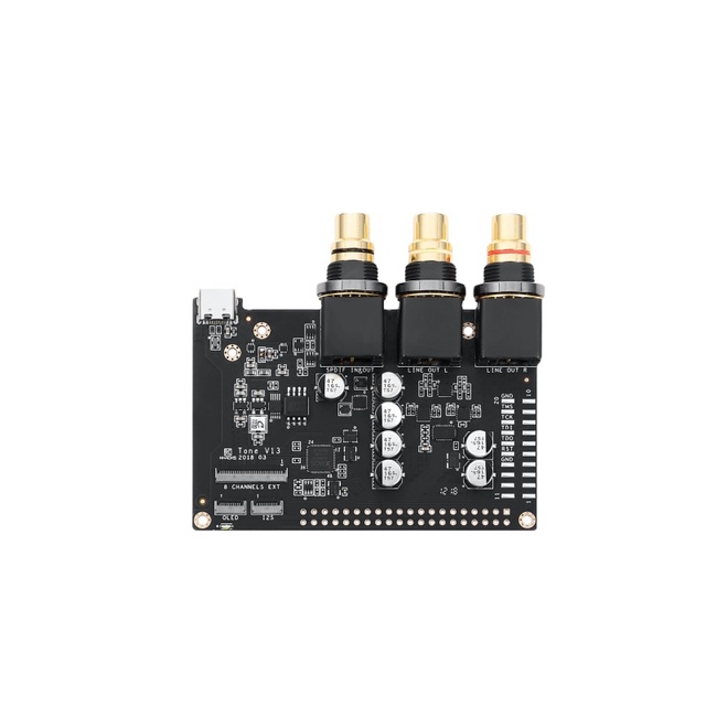 ES9038Q2M XMOS XU208 USB DAC External Sound Card S PDIF Input Khadas Development Board Hi Res Audio with Case