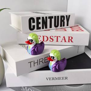 Vashion 3D stampa burker anatra colorata PLA materiali eco-friendly collezione di giocattoli decorazione creativa per la casa per pagliaccio anatra - Product Image 1