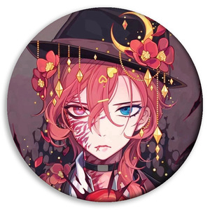 Oferta Especial: Accesorios de Pin de Solapa de Hojalata de 58mm de Bungou Stray Dogs, Personalizados con Diseño de Osamu <span class=keywords><strong>Dazai</strong></span> - Product Image 2