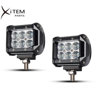 Offroad led barre lumineuse 18w projecteur led pour voiture suv atv led travail lumière 3000k 6000k