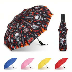 Paraguas Plegable de 3 Secciones, Resistente, con Protección UV, Impermeable, Compacto, para Viajes, Sol y Lluvia, Personalizable con Impresión de Logotipo, Venta al Por Mayor - Product Image 2
