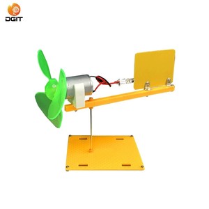 Tự Chế Quạt Điện Gió Up Đồ Chơi Máy Phát Điện Gió Điện Chuyển Đổi Nhà Cho Trẻ Em Gốc Học Tập Đồ Chơi - Product Image 2