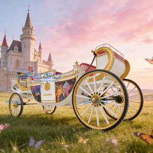 Carruaje Eléctrico de Lujo de Estilo Europeo para 6 Personas, Diseño Personalizado, Carruaje Eléctrico sin Caballos para Turismo - Product Image 2
