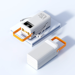 พาวเวอร์แบงค์สำหรับใช้งานกลางแจ้ง 120W ชาร์จเร็ว ความจุขนาดใหญ่ พกพาสะดวก สายในตัว สำหรับการตั้งแคมป์และการเดินทาง - Product Image 4