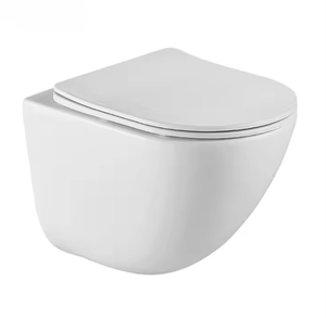 <span class=keywords><strong>Inodoro</strong></span> bidé de una pieza de cerámica colgante de pared moderno al por mayor para Baño de hotel con <span class=keywords><strong>inodoro</strong></span> montado en la pared - Product Image 3