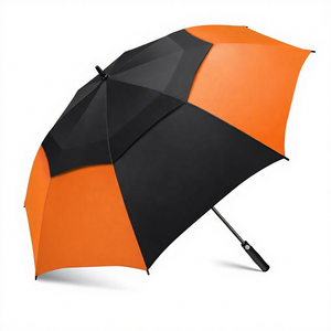 Parapluies de <span class=keywords><strong>golf</strong></span> personnalisés pour femmes et hommes, coupe-vent, imperméables, ouverture automatique, poignée en EVA, double <span class=keywords><strong>parapluie</strong></span> ventilé, avec impression de logo - Product Image 1
