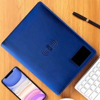 Banco de Energía de 8000mAh con Impresión Personalizada, Cuaderno Cosido, Regalo Empresarial, Luz LED, Logotipo, Tamaño A5, Cubierta de Cuero, Agenda, Diario Personalizado