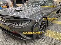 La porte de voiture en fibre de carbone sèche la plus vendue convient aux portes de voiture Mclaren 720s