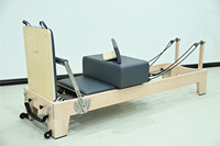 Equipo de Pilates Reformer de Madera de Roble Premium, Kit de Pilates Reformer para Ejercicios de Equilibrio en Venta