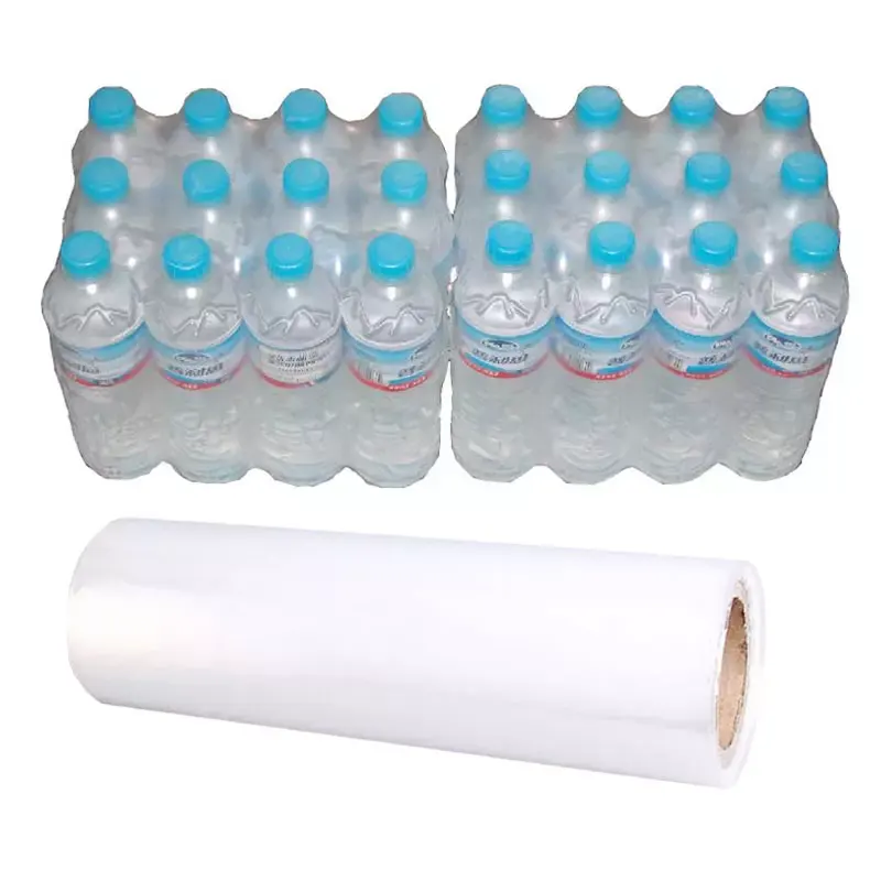 Hot selling High quality plastic durable custom mineral water bottle PE shrink film