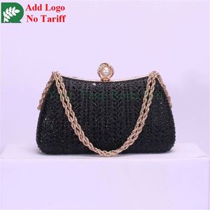 Modische Damen Brautjungfern Clutch Abendtasche für Abschlussball Cocktailparty Hochzeit Verlobung - Product Image 5