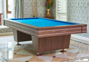 9FT lüks bilardo Carom oyun masası Billar Mesa De Billar profesyonel 14mm Cues sopa kapalı kore havuzu