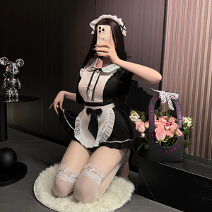 Disfraces de sirvienta de Cosplay de Anime Kawaii japonés lindo gato niñas fiesta princesa Lolita vestido para mujeres Halloween Kawaii gato disfraz - Product Image 6