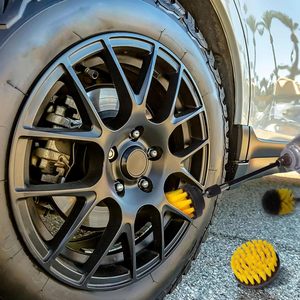 <span class=keywords><strong>Kit</strong></span> de brosse d'épurateur électrique accessoires en plastique pour <span class=keywords><strong>lavage</strong></span> de voiture et nettoyage de salle de bain outils de détail de voiture - Product Image 2
