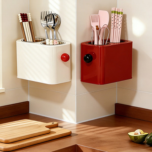 Chopsticks Storage Box Square Quick Dry Multipurpose Draining Rack For Kitchen Use - Product Image 4