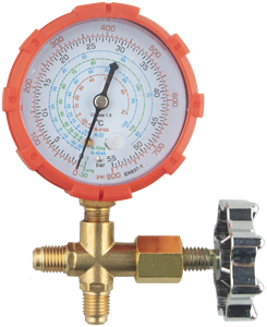 पेशेवर कारखाने धातु पीतल प्रशीतन दबाव कई गेज आवश्यक घरेलू एयर कंडीशनिंग फिटिंग भाग मैनुअल पावर - Product Image 1