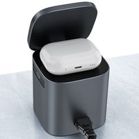 Chargeur sans fil multifonctionnel GaN 80W 6-en-1 neuf 2026 avec câble extensible Type-C de 65 cm, PD65W QC18W pour téléphone, ordinateur portable et tablette