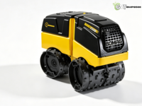 Compacteur de sol télécommandé d'occasion BOMAG BMP8500 1,5 tonne avec moteur Kubota, pompe et roulement, norme EPA EURO 5, puissance 18 kW