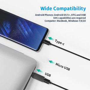 7 mm 6 LEDs Industrial Endoscope only for Android Phones for Automotive Engine Pipeline <b>Repair</b> Automotive Borescope Camera - Product Image 4