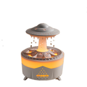 2024 recién Popular baño ayuda a dormir Arco Iris noche luz lluvioso hongo humidificador lluvia nube aceite difusor - Product Image 6