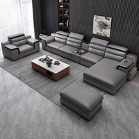 Ensemble de canapé sectionnel moderne de luxe en gros YSS avec table d'appoint Bluetooth-Meubles de salon à la mode avec haut-parleur