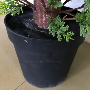 Árbol <span class=keywords><strong>de</strong></span> Ciprés Artificial <span class=keywords><strong>de</strong></span> Alta Calidad, Plantas Topiarias, Bonsái <span class=keywords><strong>de</strong></span> <span class=keywords><strong>Cedro</strong></span> Verde <span class=keywords><strong>de</strong></span> Plástico en Oferta para Fines Decorativos - Product Image 4