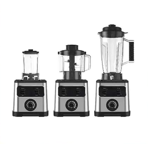 Licuadora Portátil de Acero Inoxidable de <span class=keywords><strong>6600</strong></span> W, Vasos para Llevar y Tapas con Boquilla, Tecnología de Pulso, Licuadora para Smoothies - Product Image 2