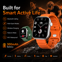 Reloj Inteligente TFT de 2.01 Pulgadas OEM ODM, Llamadas, Carga Inalámbrica, Resistente al Agua IP67, Monitor de Actividad Física, Interfaz de Usuario Personalizable